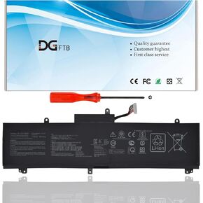 New C41N1837 Laptop Battery for ASUS ROG Zephyrus S GA502DU GA502GU GU502DU GU502GU GU502GV GU532GU GU532GV GX502GV GX502GW GX532GV GX532GW Series 0B200-03380100 (15.4V 76Wh/4940mAh)