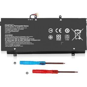 SH03XL 859356-855 Battery for HP Spectre X360 Convertible 13-AC0XX 13-W0XX 13-AC033DX 13-AC023DX 13-AC013DX 13-AC063DX 13-AC052NA 13-W063NR 13-W013DX 13-W023DX 13T-AC000 859026-421 CN03XL HSTNN-LB7L
