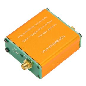 Ultra Low Noise Amplifier, LNA Module for RF Software Defined Radio, 0.1MHz‑6GHz Full Band 20dB High Gain Power Preamplifier Module for sdrplay 1A (Built in Battery)