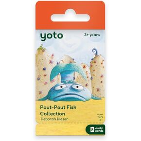 Yoto The Pout-Pout Fish Collection by Deborah Diesen – 8 Kids Audio Cards for Use with Player & Mini All-in-1 Audio Player, Screen-Free Listening with Playtime Bedtime & Travel Stories, Ages 1+