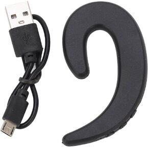 Headset, Bluetooth 4.2 Headset Earphone Ear-Hook Stereo Earphones with Micphone for iPhone .(Black)