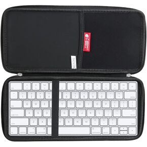 Hermitshell Hard Travel Case for Apple Magic Keyboard MLA22LL/A Bluetooth (Nylon, Black)