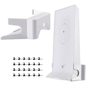 CEKAY Starlink Router Mount, Starlink Internet Kit Satellite Brackets Holder Stability Wall Mount Router Protection for Starlink Mesh Router V2 Mesh Router