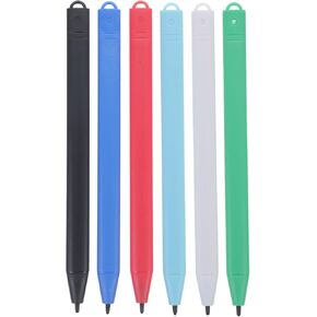 6 Pieces Replacement Stylus Drawing Pen 4.79inch Drawing Tablet Pens Doodle Pen for LCD Writing Tablet Drawing Pad Electronic Writing Board Random