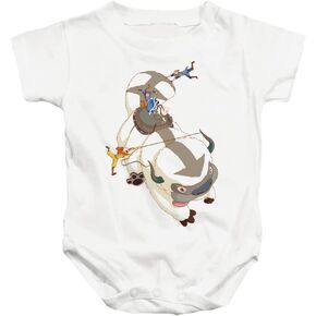 Popfunk Avatar The Last Airbender Hang On Appa Infant Baby Boys Onesie Snapsuit