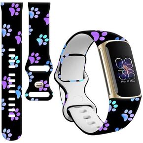 Sport Bands Compatible with Charge 6 /Charge 5 for Women Men,Soft Waterproof Replacement Straps Wristbands for Charge Advanced Fitness Tracker in Saudi Arabia