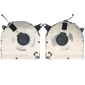 Replacement CPU+GPU Cooling Fan for Lenovo Legion S7-15IMH5 S7-15ARH5 S7-15ACH6 DFS5K121142629 FN35 DFS5K123043639 FN36 5F10S13972 5F10S13923