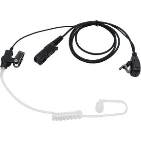 XPR3000 Walkie Talkie Earpiece Acoustic Tube Ear Piece Headset with Mic PTT for XPR3000e XPR3300 XPR3300e XPR3500 XPR3500e (XPR 3000 3300 3500 3000e 3300e 3500e) Radio