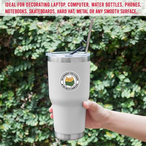 (3 قطع) أقوى الفولاذ تم تشكيله في نار ملصق القمامة، ملصقات حريق القمامة للكمبيوتر المحمول، ملحقات زجاجة المياه، خوذة نافذة ممتصة للصدمات، ملصقات 3 × 4 بوصة in Kuwait