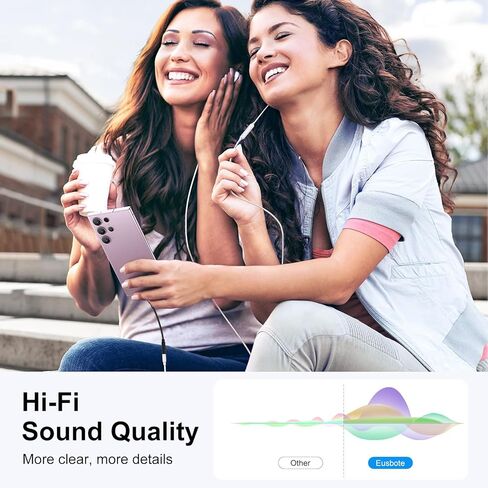 محول صوت USB C إلى 3.5 ملم لهاتف iPhone 15 Pro Max/15 Pro/15 Plus، iPad، Google Pixel 8a 8 7 Pro 7a، نوع C إلى سماعة رأس Aux Jack Dongle Cable لهاتف Samsung Galaxy S24 Ultra S23 FE S22 S21 A35 A54 in Kuwait