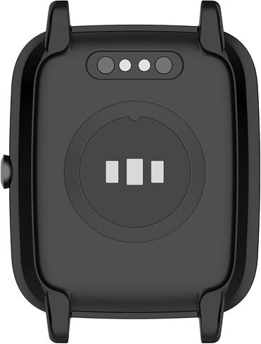 Plating Case Compatible with IP68 Watch, Disscool Soft Anti Drop Plating Protective Case Cover for ID205L Watch Plating Black in Kuwait