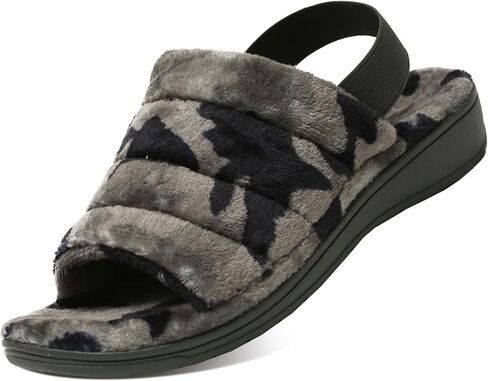 Comfy Slippers for Women Indoor and Outdoor - Fluffy, Cute, and Fuzzy House Slippers for Women with Arch Support and Orthopedic Focus in Saudi Arabia