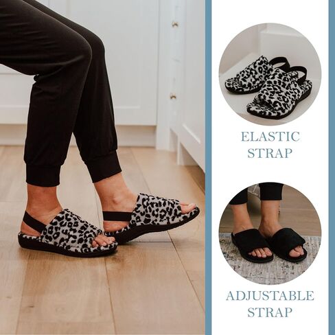 Comfy Slippers for Women Indoor and Outdoor - Fluffy, Cute, and Fuzzy House Slippers for Women with Arch Support and Orthopedic Focus in Saudi Arabia