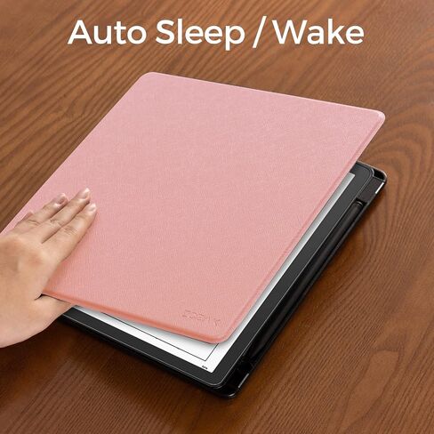 CoBak Case for Kindle Scribe - All New PU Leather Cover with Auto Sleep Wake Feature for Kindle Scribe 10.2" 2022 Released with Pen Holder in Saudi Arabia