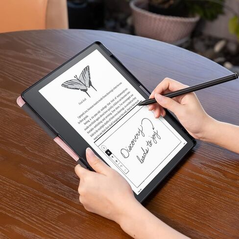 CoBak Case for Kindle Scribe - All New PU Leather Cover with Auto Sleep Wake Feature for Kindle Scribe 10.2" 2022 Released with Pen Holder in Saudi Arabia