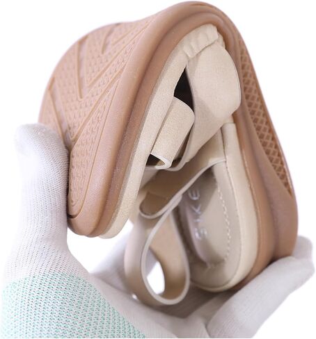 Womens Sandals Open Toe Arch Support Summer Beach Sandals Comfortable Orthotic Walking Shoes Ankle Elastic Flats Sandals in Saudi Arabia