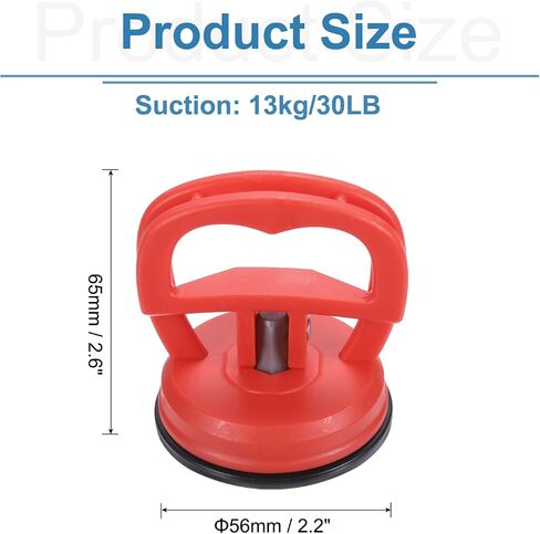MECCANIXITY Screen Suction Cup LCD Screen Opener Phone Screen Suction Cups for Pad Phone Laptop Screen Remove Opening(1 Pack, Red) in Saudi Arabia