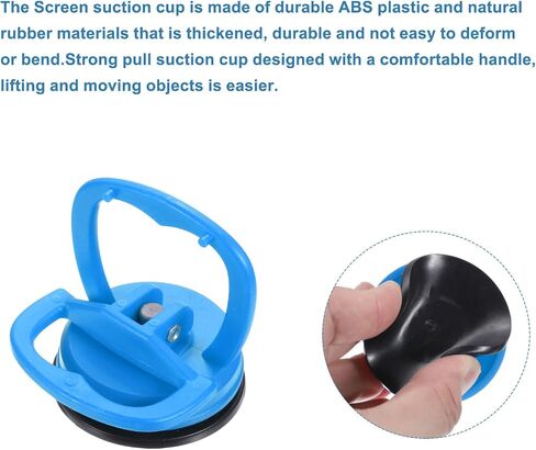 MECCANIXITY Screen Suction Cup LCD Screen Opener Phone Screen Suction Cups for Pad Phone Laptop Screen Remove Opening(1 Pack, Red) in Saudi Arabia