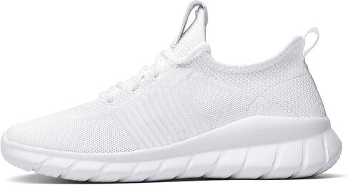 Women Man Tennis Walking Shoes Sneakers for Women Men Running Shoes-Comfortable Athletic Shoes White in Saudi Arabia