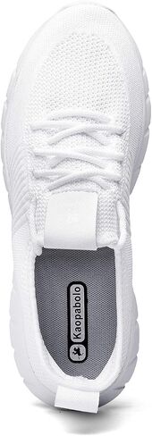 Women Man Tennis Walking Shoes Sneakers for Women Men Running Shoes-Comfortable Athletic Shoes White in Saudi Arabia