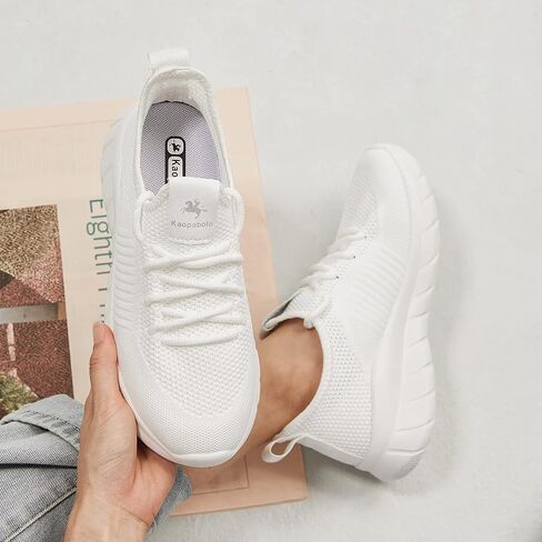 Women Man Tennis Walking Shoes Sneakers for Women Men Running Shoes-Comfortable Athletic Shoes White in Saudi Arabia