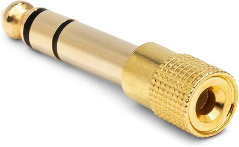 Hosa GHP-105 3.5 mm TRS to 1/4" TRS Heaphone Adaptor in Saudi Arabia