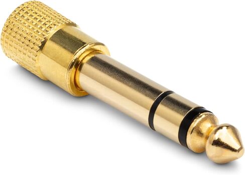 Hosa GHP-105 3.5 mm TRS to 1/4" TRS Heaphone Adaptor in Saudi Arabia