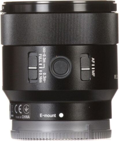Sony SEL50M28 E Mount Full Frame 50 mm F2.8 Macro Prime Lens - Black in Saudi Arabia