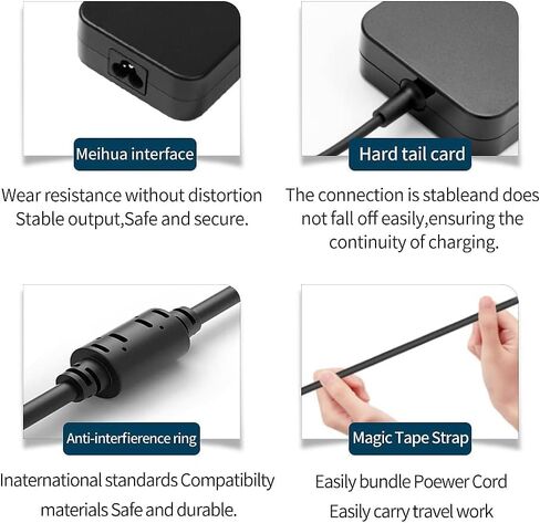 230W AC Charger for Acer Predator Triton 500 / Triton 700 PT715-51 PT515-52 PT316-51s PT314-52s Series PT515-52-71K5 PT515-52-742J PT316-51s-7362 PT316-51s-74RM PT316-51s-7397 PT314-52s-747P Laptop in Saudi Arabia