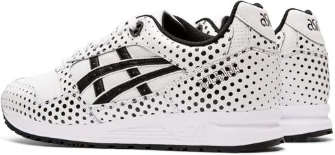حذاء ASICS Tiger النسائي Gel-Saga، 9، أبيض/أسود in Kuwait