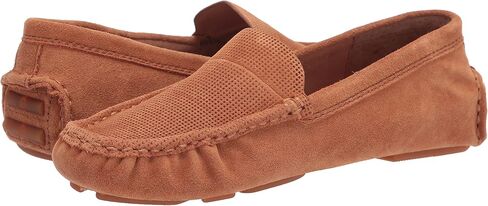 Gentle Souls by Kenneth Cole Women's Women's Mina Perforated Driving Style Loafer, Cognac, 9 in Saudi Arabia