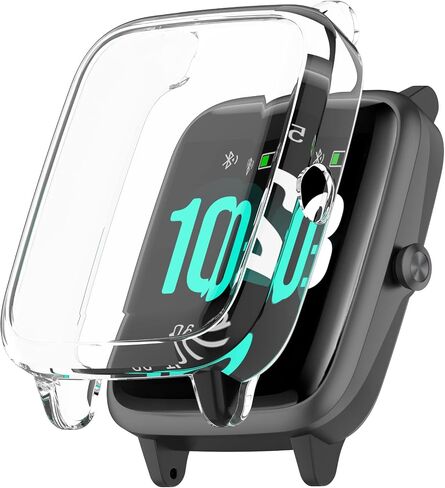 حافظات حماية الشاشة متوافقة مع حافظة ساعة Fitpolo ID205L المضادة للخدش وشاشة تعمل باللمس مقاس 1.3 بوصة وغطاء واقٍ (شفاف) in Saudi Arabia