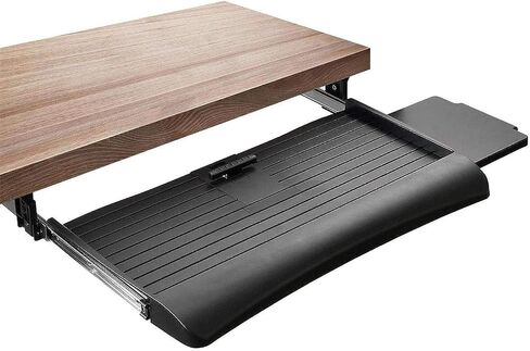 Mount-It! Computer Monitor Riser and Laptop Stand, Ergonomic Flat Screen Display Mount, Desktop Stand and Organizer, Glass and Aluminum Construction (MI-7262) (MI-7136) in Saudi Arabia