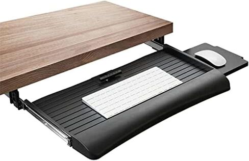Mount-It! Computer Monitor Riser and Laptop Stand, Ergonomic Flat Screen Display Mount, Desktop Stand and Organizer, Glass and Aluminum Construction (MI-7262) (MI-7136) in Saudi Arabia
