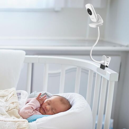 مشبك تثبيت مرن متوافق مع HelloBaby HB50 - حامل مراقبة الطفل/الرف/الحامل لحضانة الأطفال بزاوية 360 درجة in Saudi Arabia