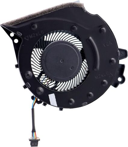 Deal4GO CPU Cooling Fan L20335-001 w/GPU Cooler Fan L20334-001 Set for HP 15-CX 15T-CX 15-CX0068TX 15-CX0058WM TPN-C133 in Saudi Arabia