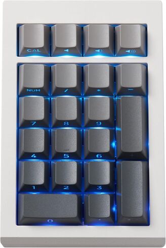 لوحة مفاتيح رقمية من الألومنيوم قابلة للبرمجة، RGB بإضاءة خلفية بلوتوث 5.0/2.4 جيجا هرتز/لوحة مفاتيح سلكية قابلة للتبديل السريع مع أغطية مفاتيح PBT 21 ومفاتيح خطية مزلقة لنظام Win/Mac in Kuwait