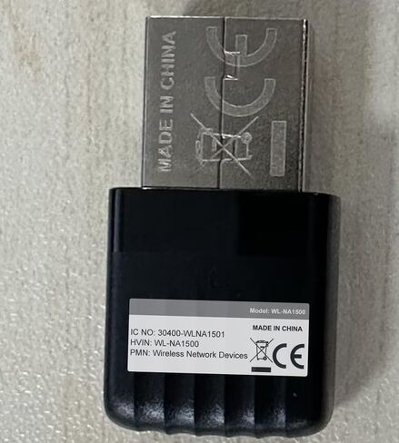 محول واي فاي USB من WONLILNK للكمبيوتر الشخصي، جهاز إرسال واستقبال شبكة لاسلكية ثنائي النطاق 2.4G/5G بسرعة 650 ميجابت في الثانية واي فاي دونجل لأجهزة الكمبيوتر المحمول المكتبية، حجم السفر، يدعم Windows XP/7/8/8.1/10/11 in Kuwait