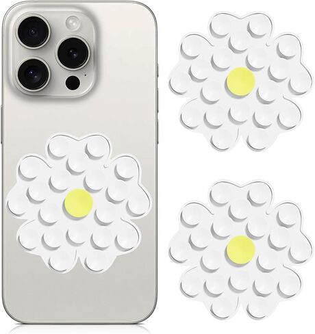 2PCS Silicone Suction Cup Phone Case Mount, Hands-Free Phone Accessories Phone Suction Grip Holder for Selfies and Videos in Saudi Arabia