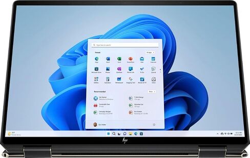 كمبيوتر محمول HP Spectre x360 2 في 1، شاشة لمس 13.5 بوصة 3K IPS، Intel i7-1355U 10-Core، Iris Xe Graphics، 16GB LPDDR4 4TB SSD، لوحة مفاتيح بإضاءة خلفية، Thunderbolt 4، بصمة الإصبع، Wi-Fi 6E، Win10 Home، COU يو اس بي 32 جيجا in Saudi Arabia