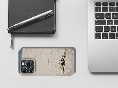حافظة هاتف لهاتف iPhone 13 Pro، تصميم نصف حزمة، ملمس آلي مكشوف، مقاوم للخدش، سهل التنظيف، غطاء هاتف بلوري، مضاد لبصمات الأصابع، صلب، واقي عدسة، نمط سرطان البحر (سرطان البحر، IPhone 13 Pro) in Saudi Arabia