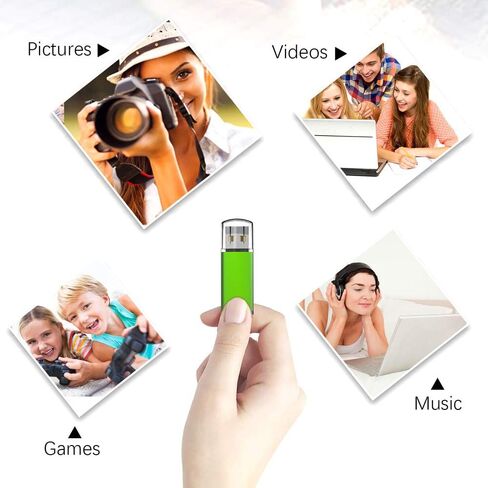 محرك أقراص فلاش Aiibe سعة 16 جيجابايت USB 3.0 5 عبوات محرك أقراص فلاش 16 جيجابايت 3.0 محرك إبهام متعدد حزم محركات أقراص USB (16 جيجا، 5 ألوان مختلطة: أزرق أحمر فضي أخضر أرجواني) in Kuwait