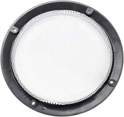 uxcell 8" Speaker Grill Mesh Decorative Circle Woofer Guard Protector Cover Accessories White in Saudi Arabia