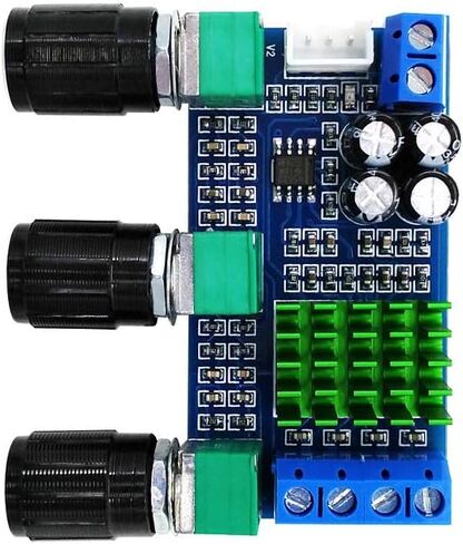 1 قطعة TPA3116D2 ستيريو مضخم الصوت الرقمي مجلس أمبير الصوت لوحة تركيبية ثلاثة أضعاف باس تنظيم 2x80 واط تيار مستمر 12 فولت ~ 24 فولت in Saudi Arabia