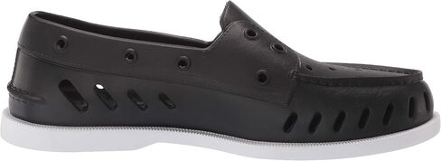 Sperry womens Authentic Original Float Boat Shoe, Black, 8 US in Saudi Arabia