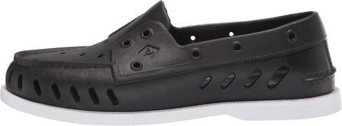 Sperry womens Authentic Original Float Boat Shoe, Black, 8 US in Saudi Arabia
