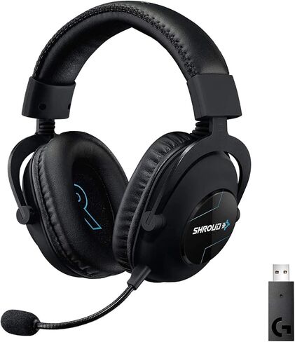 سماعة الألعاب اللاسلكية Logitech G PRO X Lightspeed - إصدار Shroud (متجددة) in Kuwait