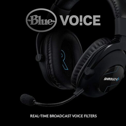 سماعة الألعاب اللاسلكية Logitech G PRO X Lightspeed - إصدار Shroud (متجددة) in Kuwait