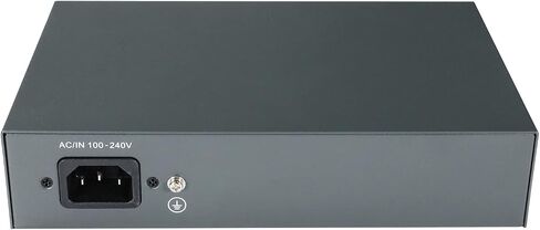 6COM 8 Port Gigabit PoE Switch, 8 PoE+ Ports 120W 10/100/1000Mbps, Plug & Play, 802.3af/at, Metal Fanless Unmanaged Network Switch, Limited Lifetime Protection in Saudi Arabia