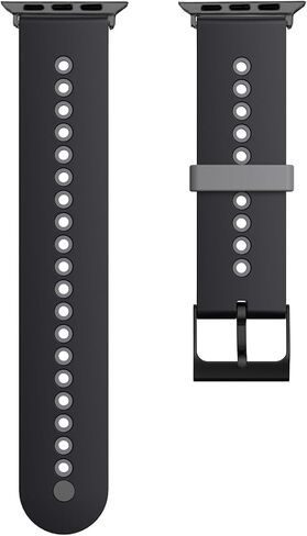 Sport Silicone Bands for Apple Watch Band 38mm 40mm 41mm 42mm 44mm 45mm, Soft Breathable Waterproof Strap for Apple iWatch Watch Series 9 8 7 6 5 4 3 2 1 SE Women Men in Saudi Arabia